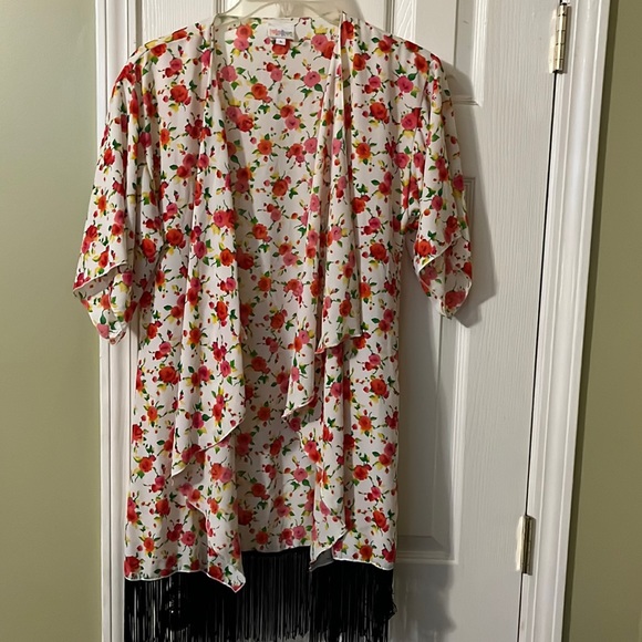 LuLaRoe Other - LuLaroe Kimono with Fridge